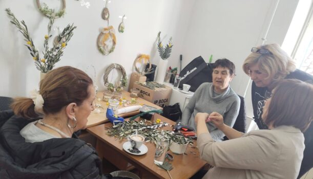 Radionice raznih ukrasa za Cvjetnicu i Uskrs